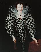 Portrait of Mary Rogers, Lady Harington Marcus Gheeraerts